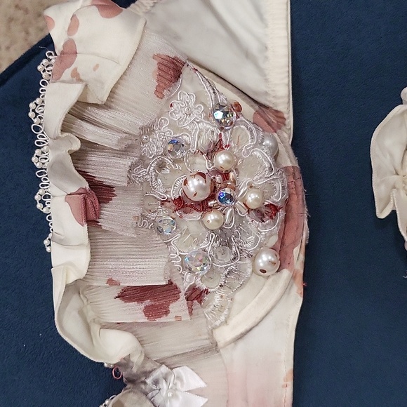 4 piece zombie bride lingerie costume - Picture 6 of 8